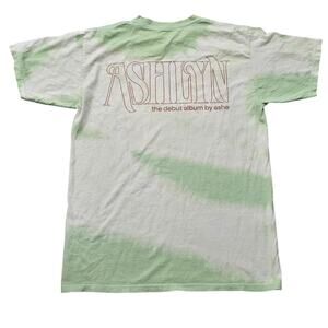 Ashe Ashlyn The Debut Album by Ashe Green Tie-Dye Short Sleeve T- Shirt